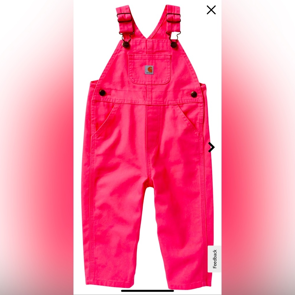 Little Girls Carhartt Overalls